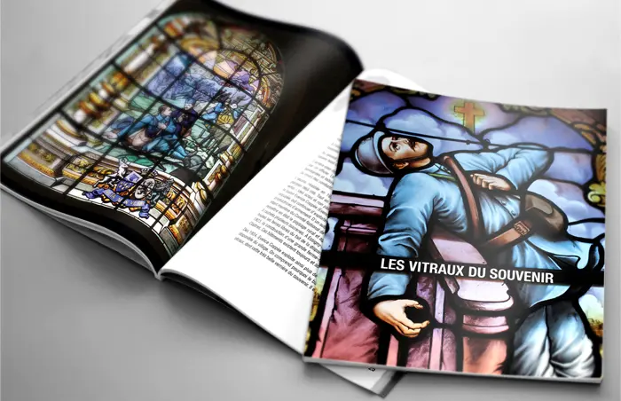 Exhibition book Les Vitraux du Souvenir